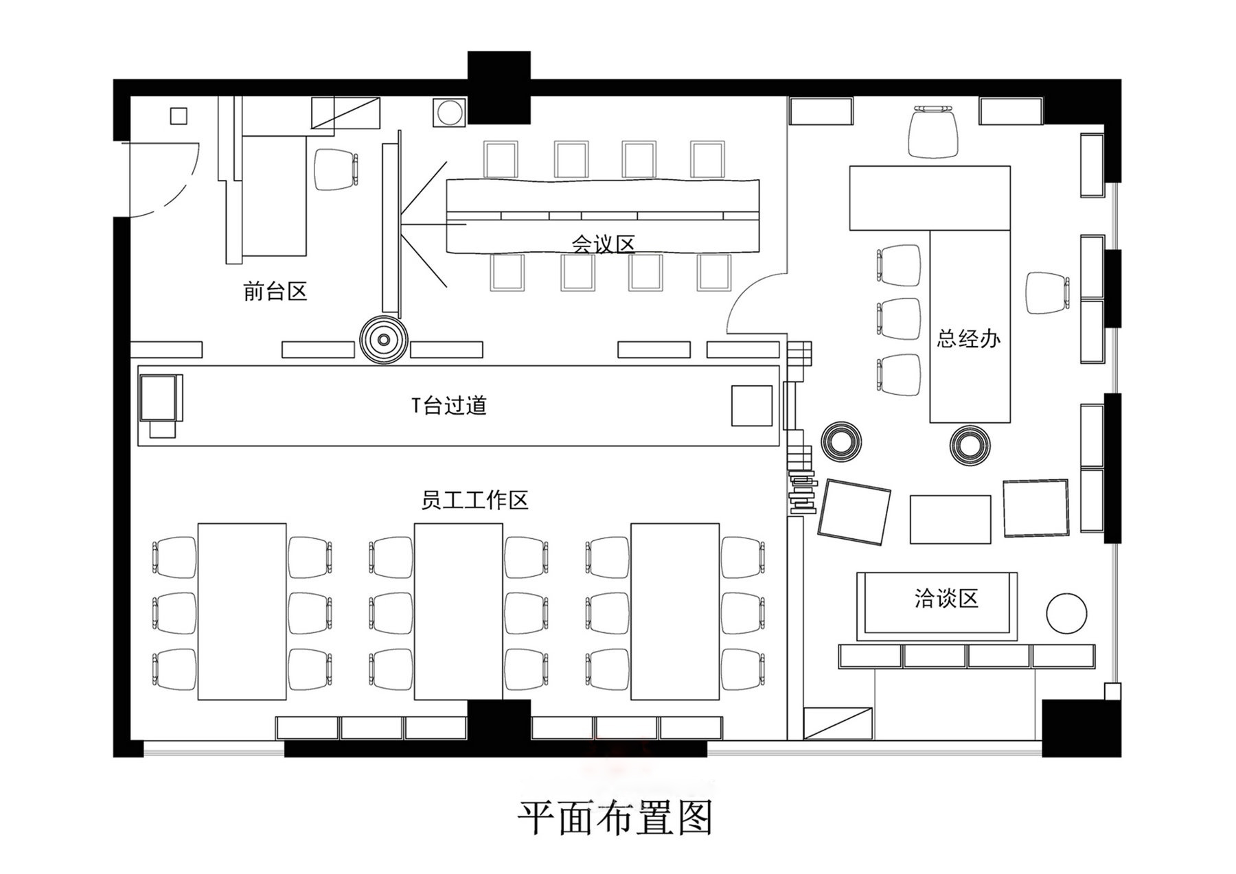 上海辦公室裝修鏡面對稱設(shè)計-第1張圖片-上海古都建筑設(shè)計集團