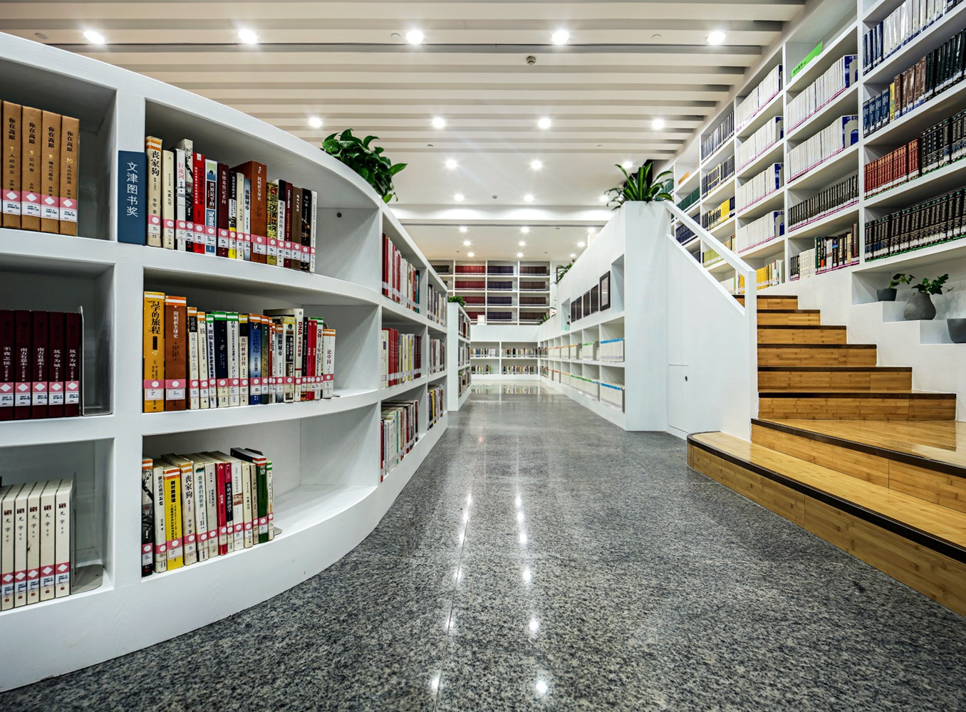 嘉定區簡約風格圖書館裝修設計-第1張圖片-上海古都建筑設計集團