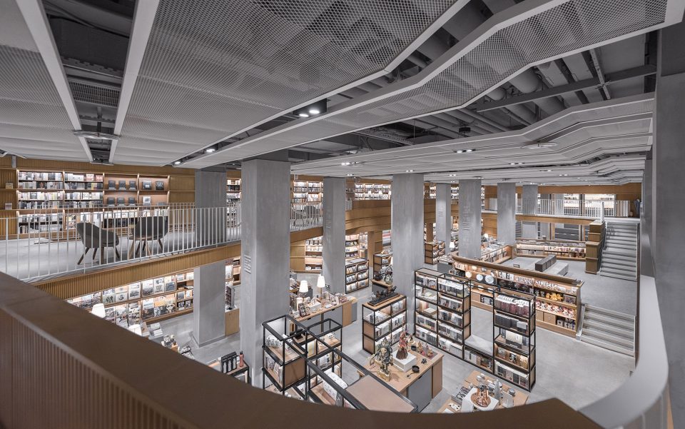 現代風格書店裝修設計-第4張圖片-上海古都建筑設計集團